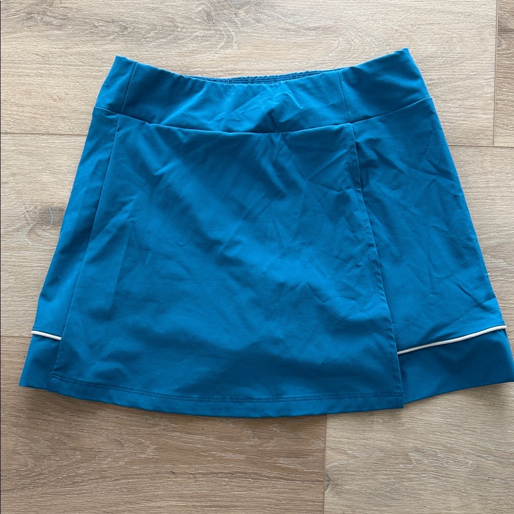 Oakley teal Skirt with White Trim